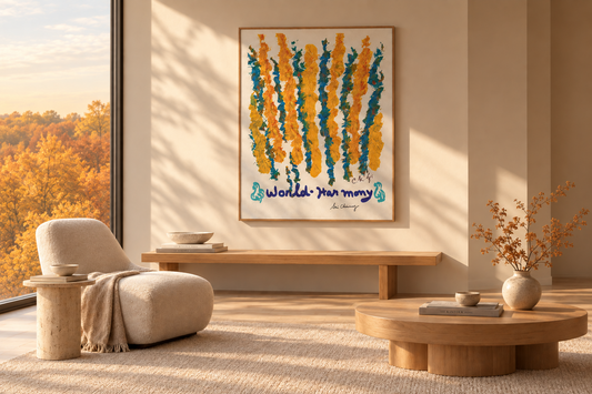 10355 The Art of Sri Chinmoy, World-Harmony yellow