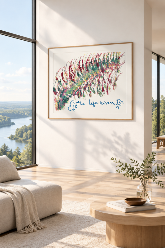 10719 The Life-River, The Art of Sri Chinmoy