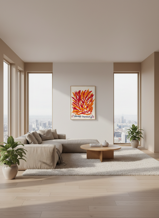 10339 The Art of Sri Chinmoy, World-Harmony Orange