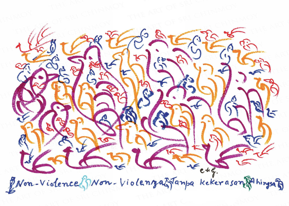 10372 The Art of Sri Chinmoy,  Non-Violence