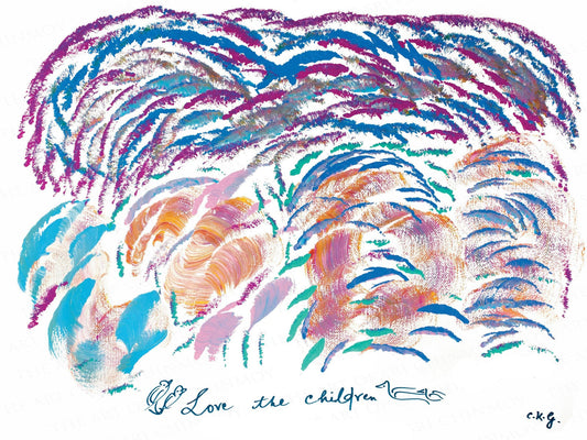 10682 The Art of Sri Chinmoy, Love the children