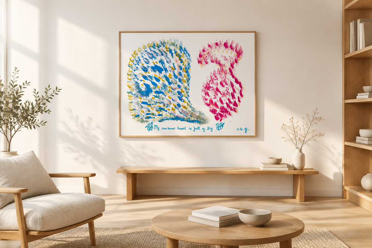 10498 The Art of Sri Chinmoy, My oneness-heart is full of Joy