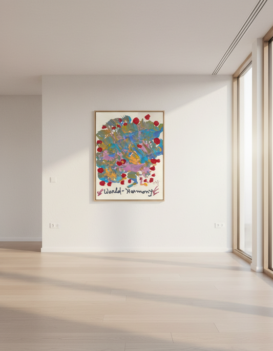 10338 The Art of Sri Chinmoy, World-Harmony red