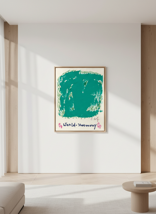 10344 The Art of Sri Chinmoy, World-Harmony aqua